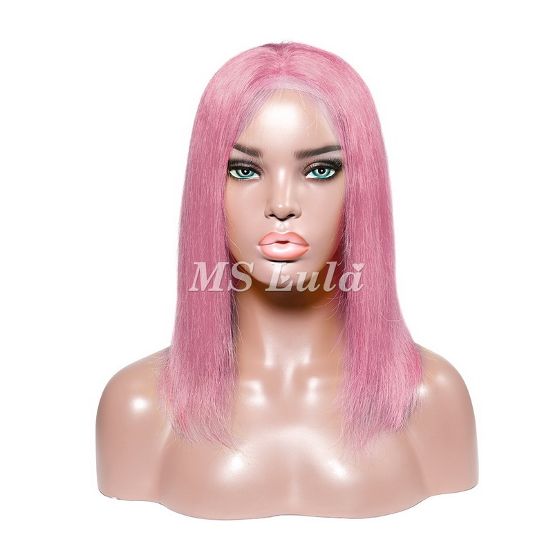 Clearance Sale Colored Straight BOB Lace Front Wig - 图片 3